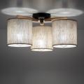 Lampa sufitowa z abażurowe klosze DEVA 3xE27 do sypialni 6865 TK Lighting