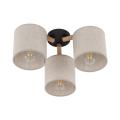 Lampa sufitowa z abażurowe klosze DEVA 3xE27 do sypialni 6865 TK Lighting