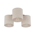 Lampa sufitowa z abażurowe klosze DEVA 3xE27 do sypialni 6865 TK Lighting