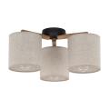 Lampa sufitowa z abażurowe klosze DEVA 3xE27 do sypialni 6865 TK Lighting