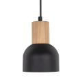 Lampa wisząca z drewnianymi elementami CAIRO na E27 do minimalistycznych wnętrz 4894 TK Lighting