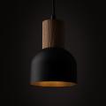 Lampa wisząca z drewnianymi elementami CAIRO na E27 do minimalistycznych wnętrz 4894 TK Lighting