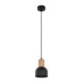 Lampa wisząca z drewnianymi elementami CAIRO na E27 do minimalistycznych wnętrz 4894 TK Lighting