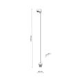 Lampa wisząca na szynę TRACER 1 obwodowy Czarny 5757 TK Lighting