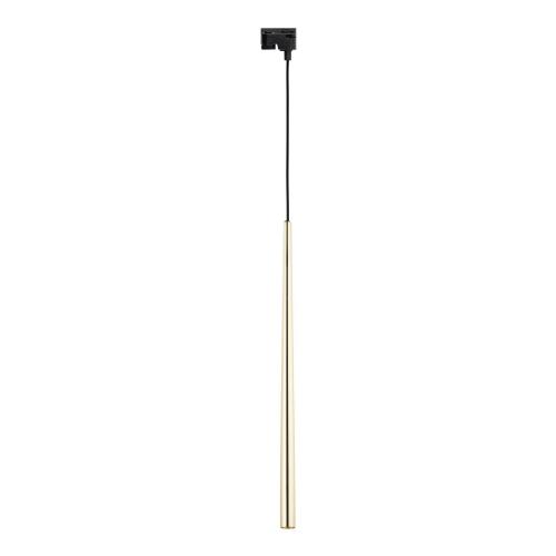 Lampa wisząca na szynę (rurka) TRACER 1 obwodowy Czarny / złoty 5750 TK Lighting