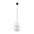 Lampa wisząca CALISTO biała z podłużnym abażurem do salonu 5094 TK Lighting